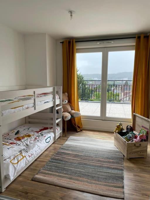 Appartement 3P Gare Terrasse Et Parking Prive Franconville  Exterior photo